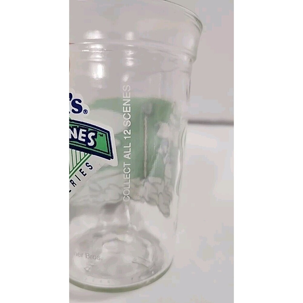 1994 Warner Brothers Looney Tunes Green Jelly Jar Speedy Gonzales 4" Glass - Picture 6 of 10